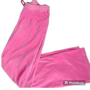 Vintage ST. JOHN Sport velour Lounge Pants Size 6 Pink